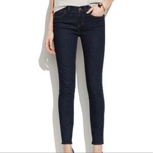 Madewell Skinny Skinny ankle jeans sz 29